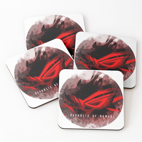 Item preview, Asus Rog White and Red designed and sold by ArtxcL.