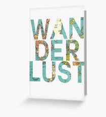 Wanderlust Greeting Card
