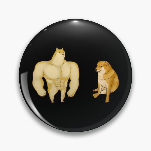 Item preview, Cheems And Buff Shiba Inu Funny Dog Dank Meme designed and sold by Hitagivapor.