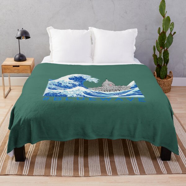 Item preview, Blue Wave is Coming 2022 2024 Democratic USA General Election designed and sold by MiracleMockup.