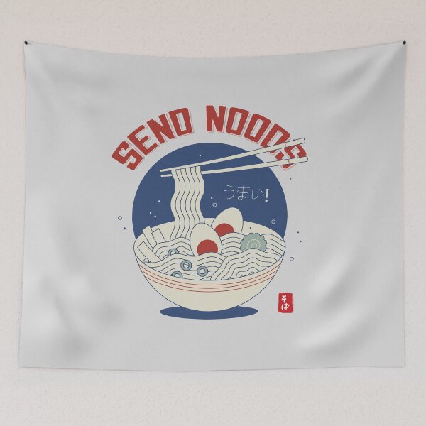 Item preview, Send Noods - Japanese Noodle Soup designed and sold by scooterbaby.