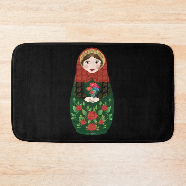 Item preview, Brown-Eyed Sweetheart Matryoshka Doll designed and sold by Deborah Goschy.