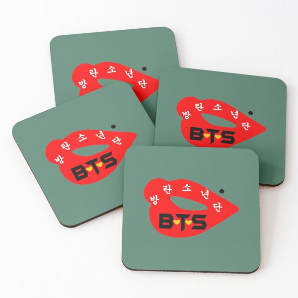 Item preview, BTSBangtan Boys on My Lips Fitted Scoop designed and sold by MiracleMockup.
