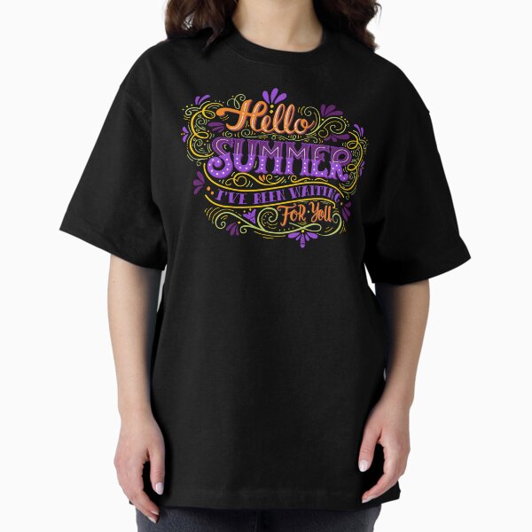 Hello summer. I have been waiting for you. Oversized T-Shirt