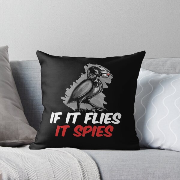 Item preview, If It Flies It Spies Conspiracy Theory Birds Are Not Real designed and sold by Dressed For  Duty.