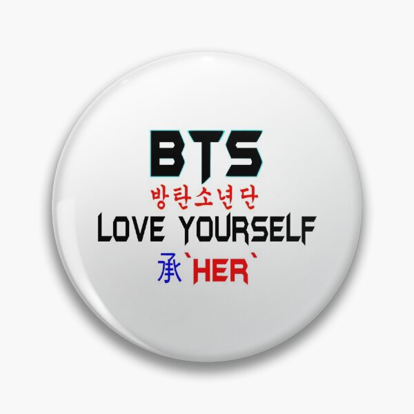 Item preview, BTSBangtan BoysLove YourselfHer  designed and sold by MiracleMockup.