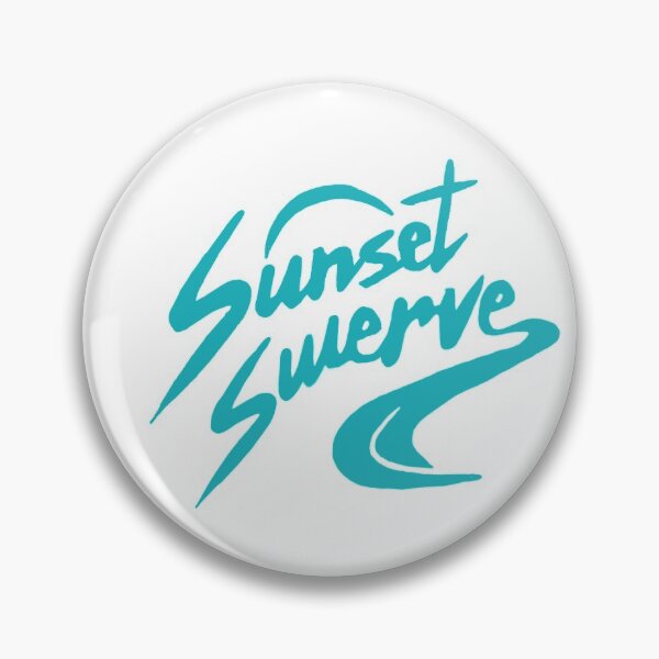Item preview, sunset swerve logo (teal) designed and sold by bellaaj--.