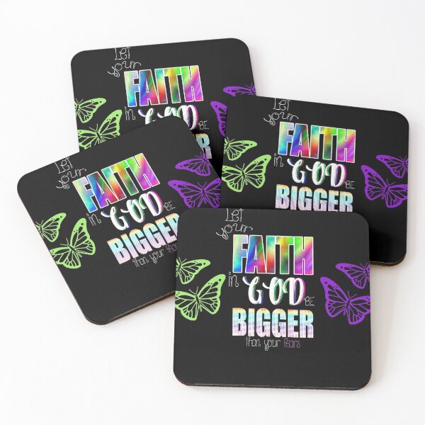 Item preview, let your Faith be bigger than your fears designed and sold by Crystalsgraphix.