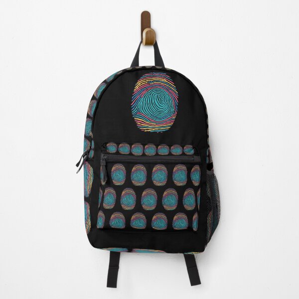 Item preview, Multicolor Colorful Fingerprint DNA designed and sold by MadMando.