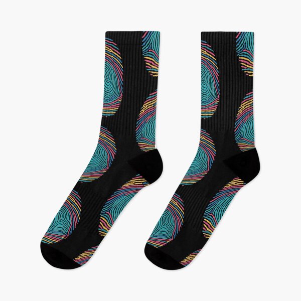 Item preview, Multicolor Colorful Fingerprint DNA designed and sold by MadMando.