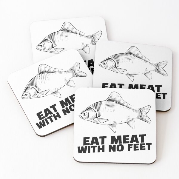 Item preview, Eat Meat With No Feet designed and sold by MikesPoD.