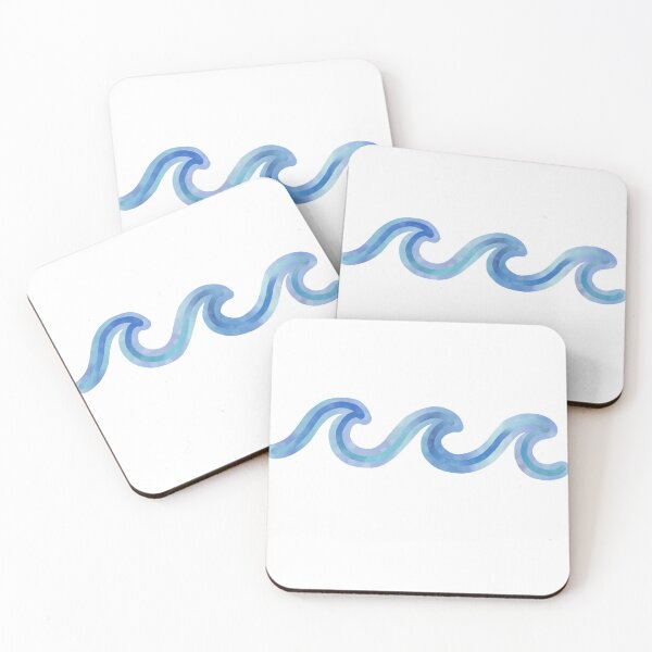 Item preview, Beach waves watercolor designed and sold by ttarr.