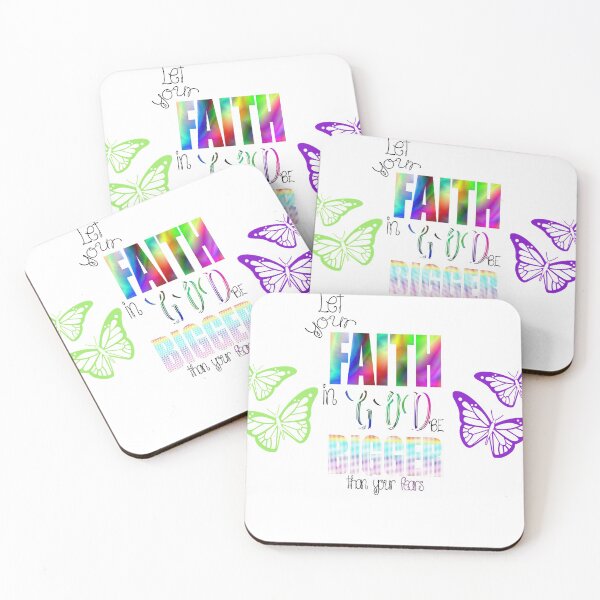 Item preview,  let your Faith be bigger than your fears designed and sold by Crystalsgraphix.