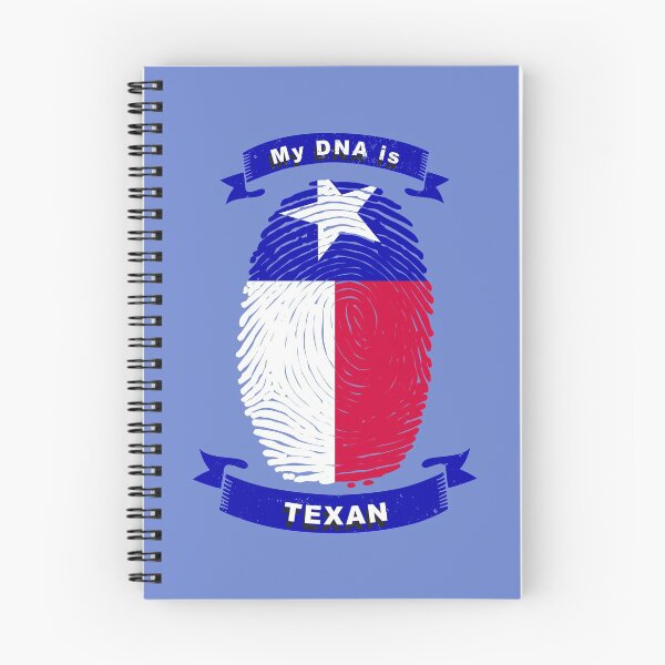 Item preview, My DNA is Texan Flag Fingerprint designed and sold by MadMando.