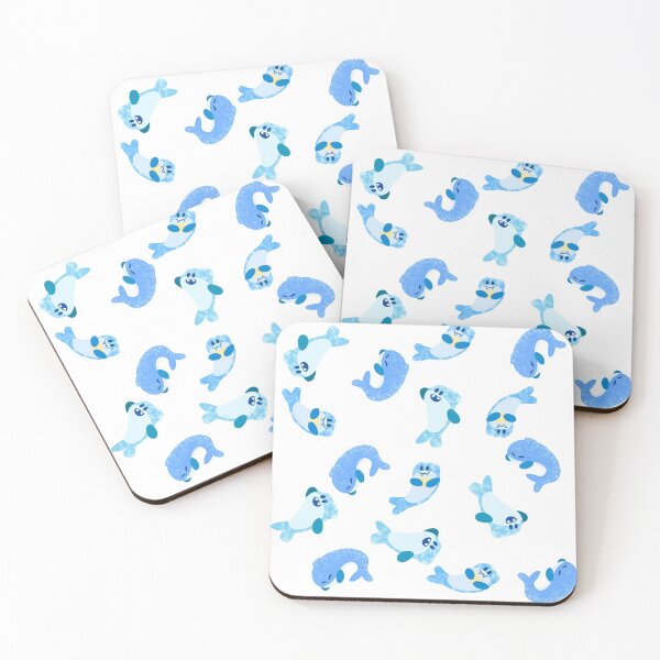 Item preview, Blue Glitter Sharks designed and sold by theartisticfox.