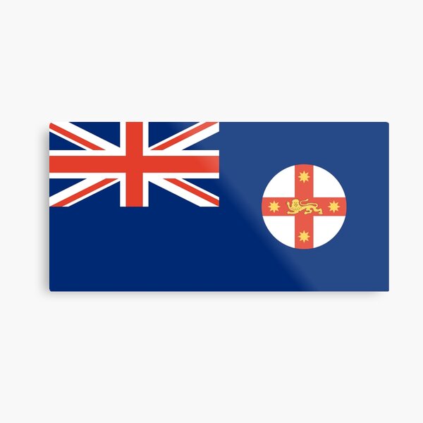 New South Wales Metal Print