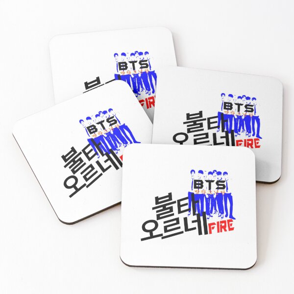 Item preview, Fire BTSBangtan Boys KPop designed and sold by MiracleMockup.