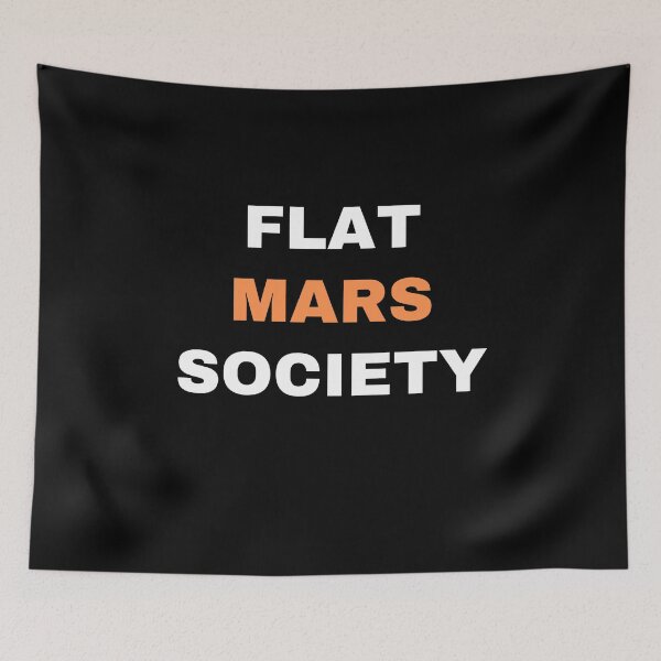 Item preview, Flat Mars Society Cool designed and sold by Salman Hino.