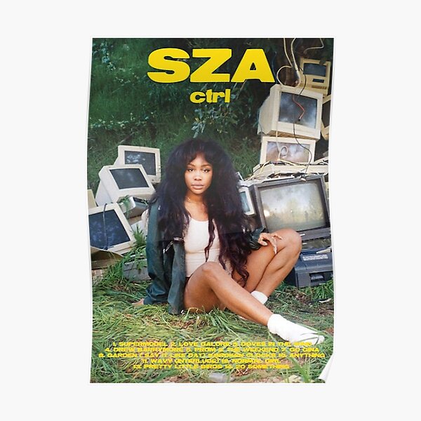 ctrl SZA album music poster Poster
