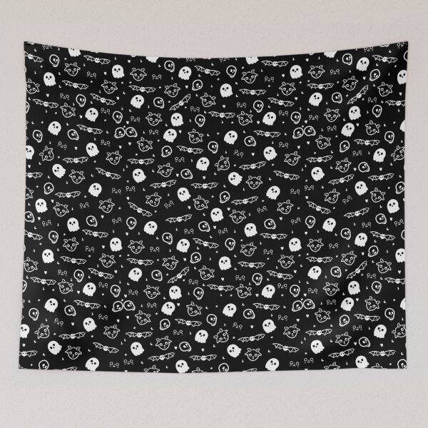 Item preview, Spooky Cute Pattern designed and sold by Heitorshigue.