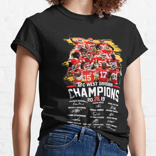 Afc West Champions T-Shirts for Sale