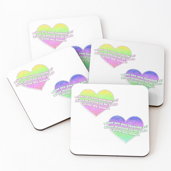 Item preview, besties goals - rainbow heart designed and sold by joaquinpinaofc.