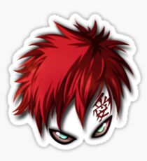 Red hair love Sticker
