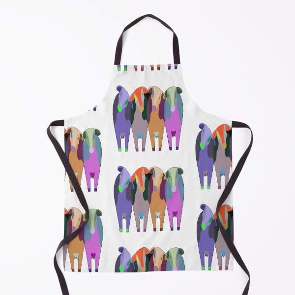 Item preview, Cows on the infinite plane. Colorful cows to you. Makes cute animal t-shirt or other item. designed and sold by Designur4rb.