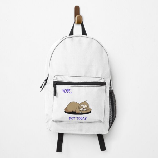Item preview, Nope, not today Sleeping Sloth designed and sold by UncleStuScience.