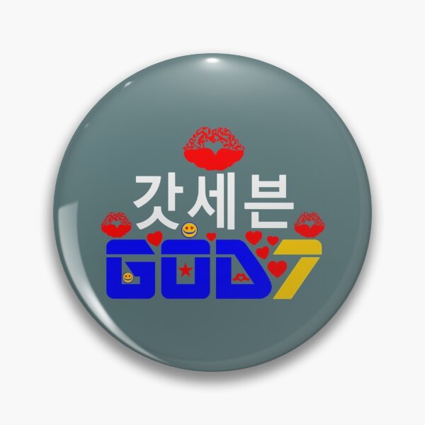 Item preview, I Love GOD7KPop designed and sold by MiracleMockup.
