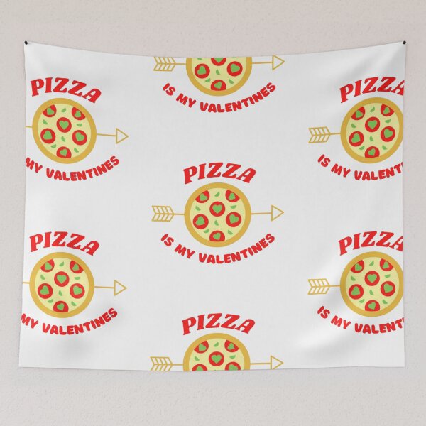 Item preview, PIZZA IS MY VALENTINES designed and sold by SKYCREATION.