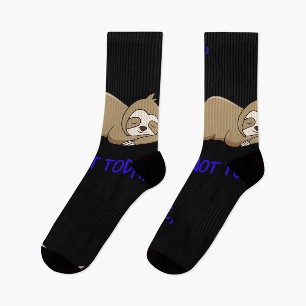 Item preview, Nope, not today Sleeping Sloth designed and sold by UncleStuScience.