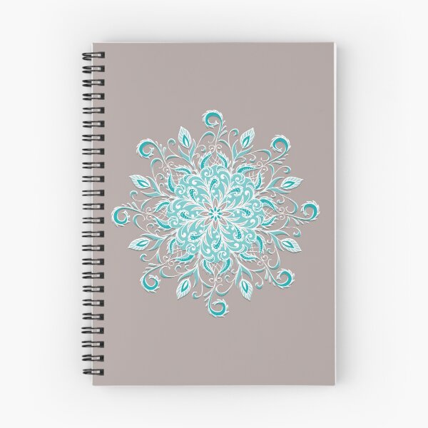Item preview, Eight Pointed Swirl Mandala (Turquoise) designed and sold by squishyrainbow.