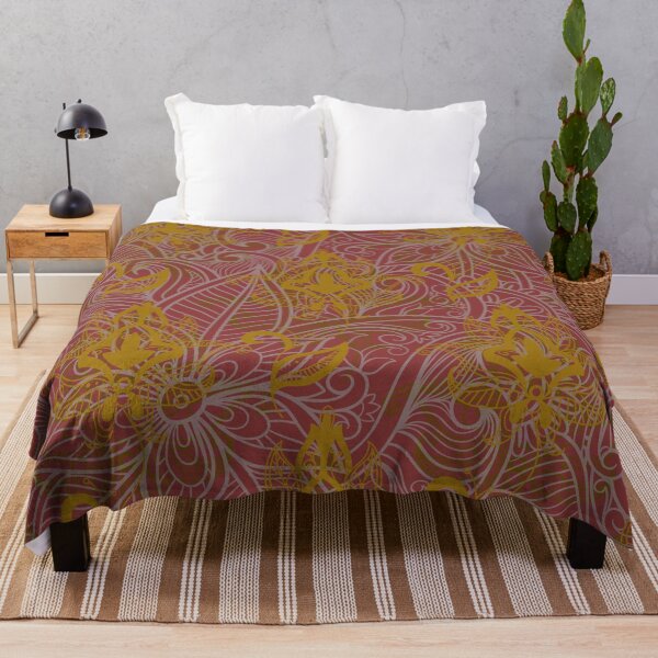 Item preview, Berry Burgundy Floral Paisley designed and sold by Farprintod.