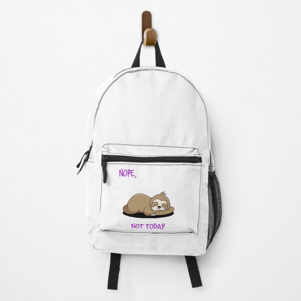 Item preview, Nope, not today Sleeping Sloth designed and sold by UncleStuScience.
