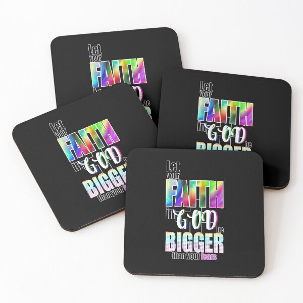 Item preview,   let your Faith be bigger than your fears cross designed and sold by Crystalsgraphix.