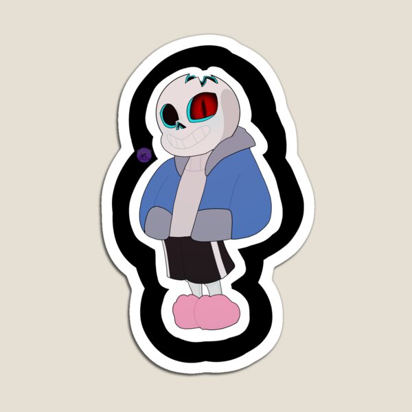 Abominable Horror Sans pattern Sticker for Sale by Enderparty