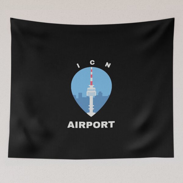 Artikelvorschau, ICN Flughafen, Incheon Flughafen, Seoul Ziel entworfen und verkauft von funnylittleshop.