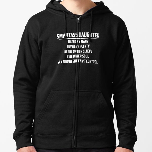 smartass daughter hoodie