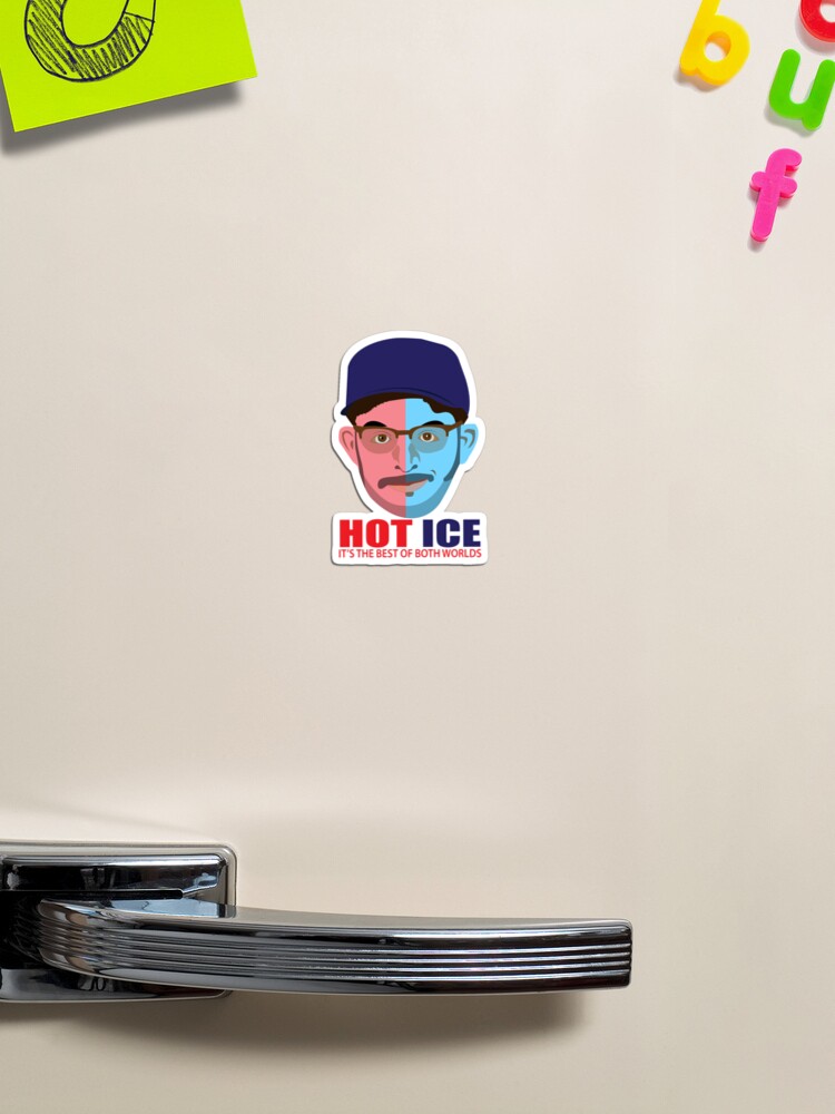 Brickma - Hot Ice Sticker for Sale by IntentBaseball