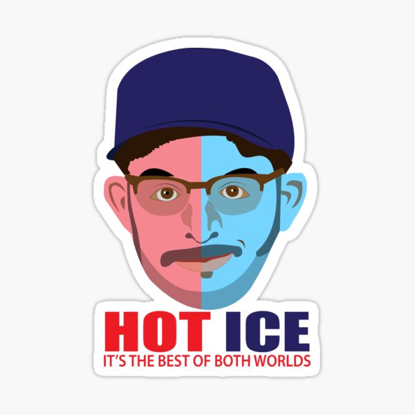 Brickma - Hot Ice Sticker for Sale by IntentBaseball