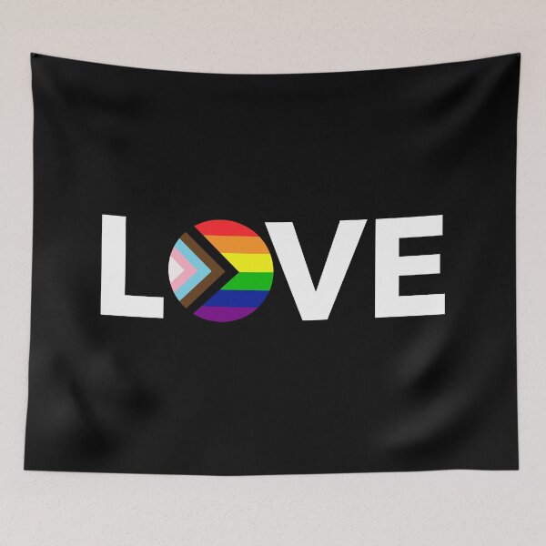 Item preview, Progress Pride Flag Love designed and sold by NYXFN.