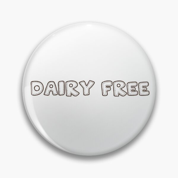 Item preview, Dairy Free Food Allergy Awareness Stitch Letter Graphic designed and sold by lilytepper.