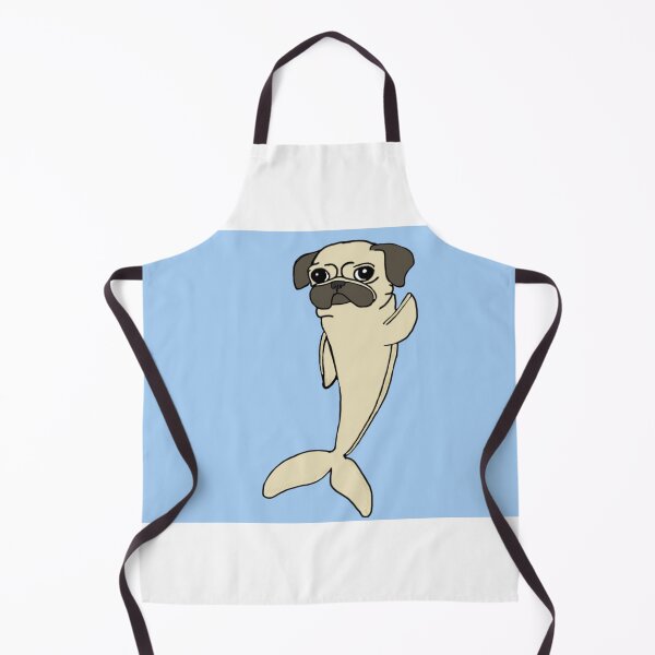 Item preview, Pug x dolphin designed and sold by DolphinsDoodle.