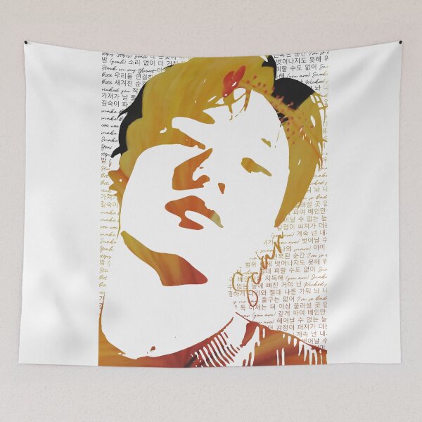 Item preview, The Boyz Juyeon X Georgia O'Keeffe Painting Linoprint designed and sold by taeleesa.