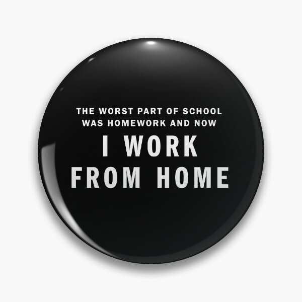 Item preview, Now I Work from Home designed and sold by NumeralV.