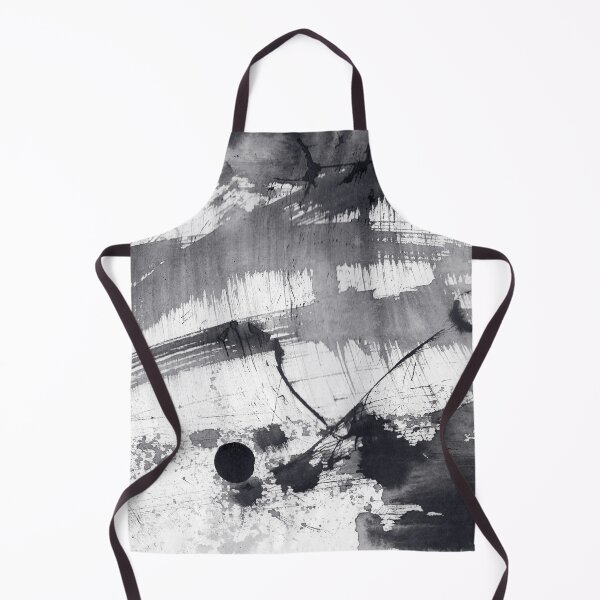 Item preview, ink explorations (020) - abstract black ink painting designed and sold by expl-rations.