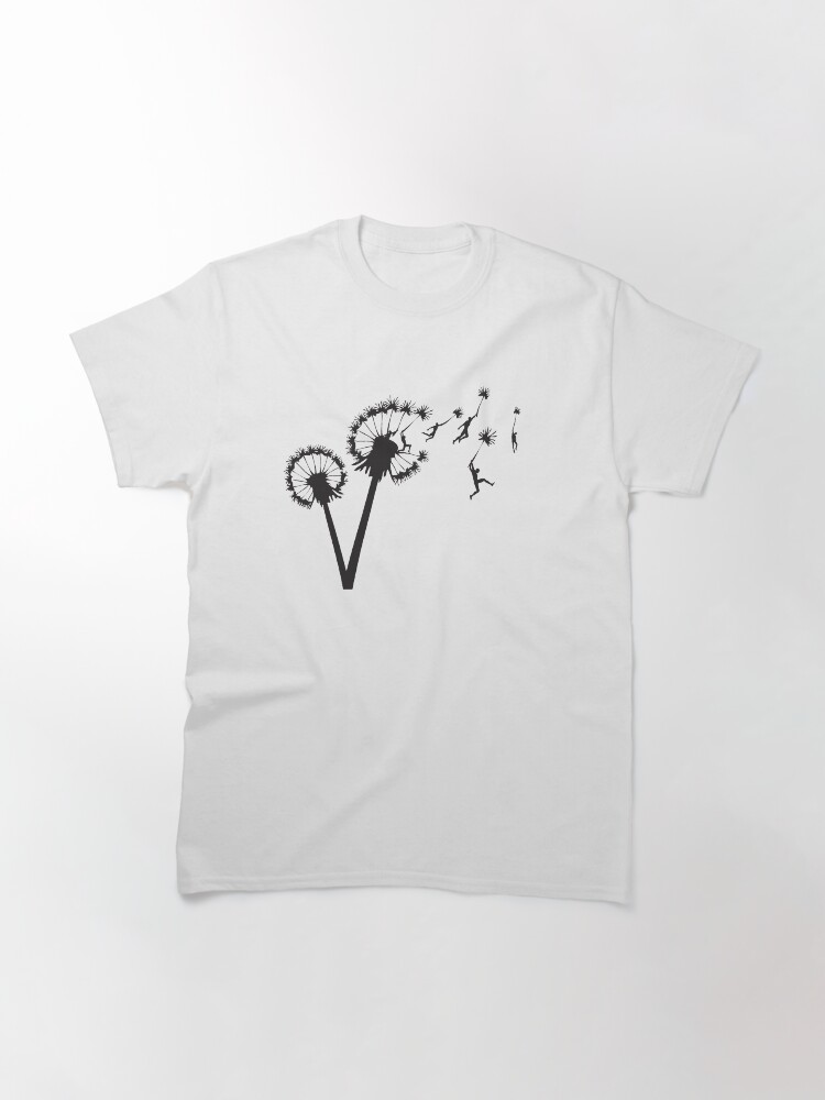 Thumbnail 3 of 7, Classic T-Shirt, Dandylion People Flight designed and sold by zomboy.