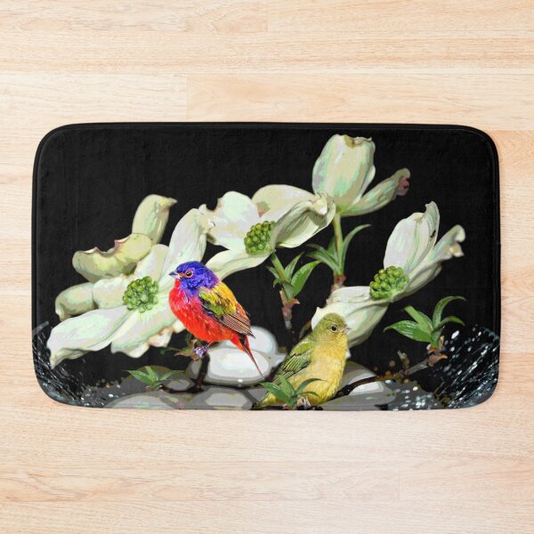 Item preview, Pair of Painted Buntings  designed and sold by DonnaM.