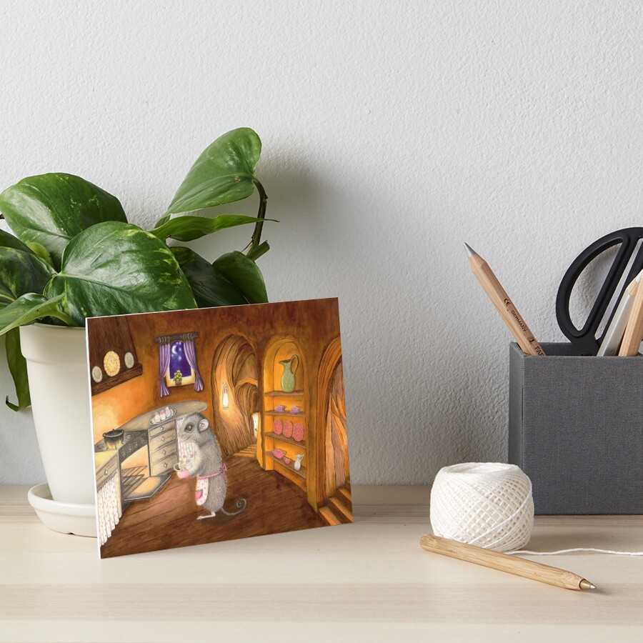 Item preview, Art Board Print designed and sold by InmaVassar.